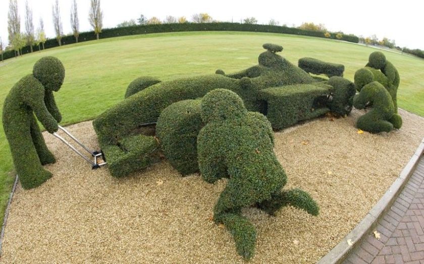 F1 Topiary pinterest