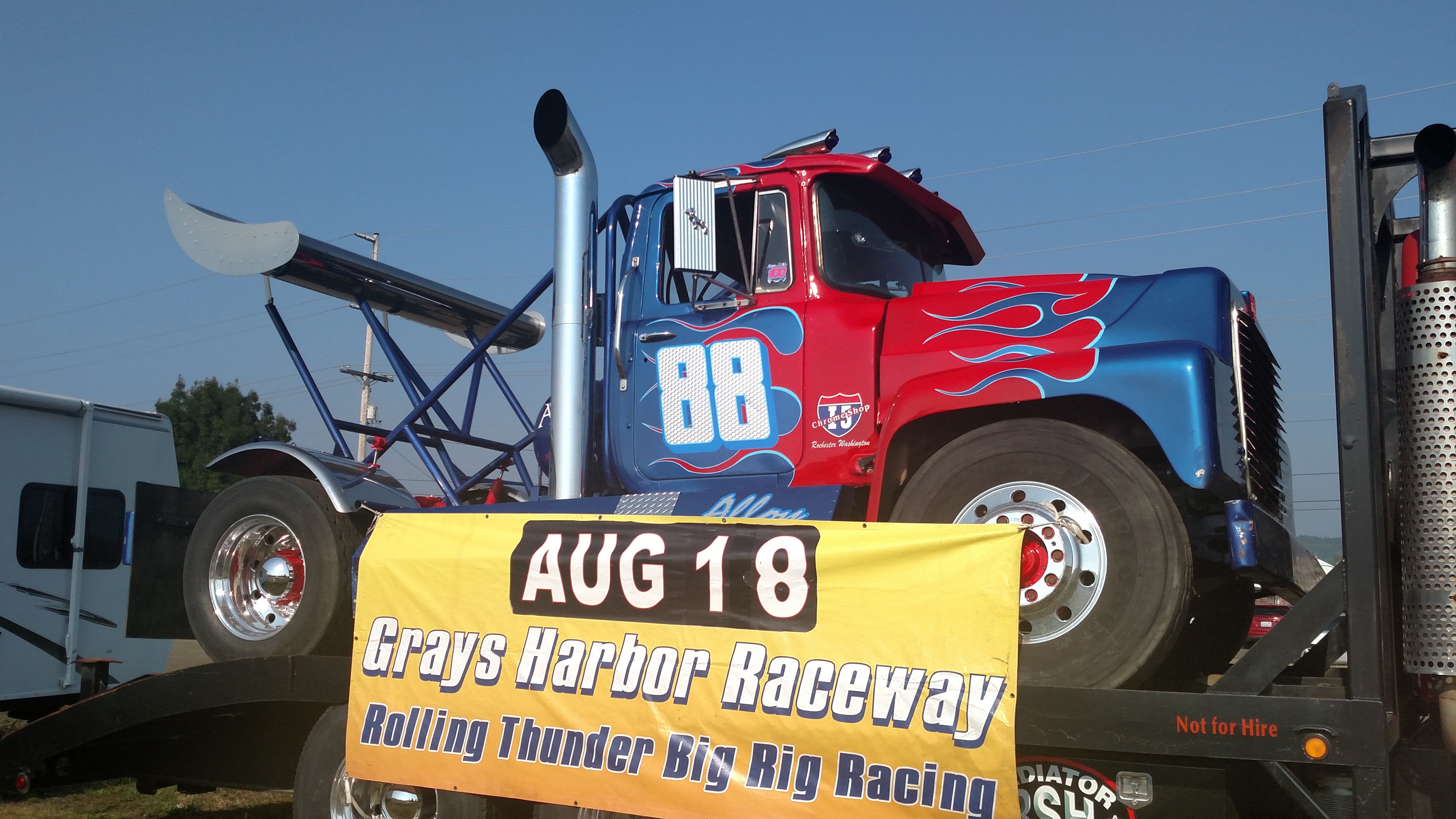 Let’s Go Big Rig Racin’, Boys…. – johnboystravelblog