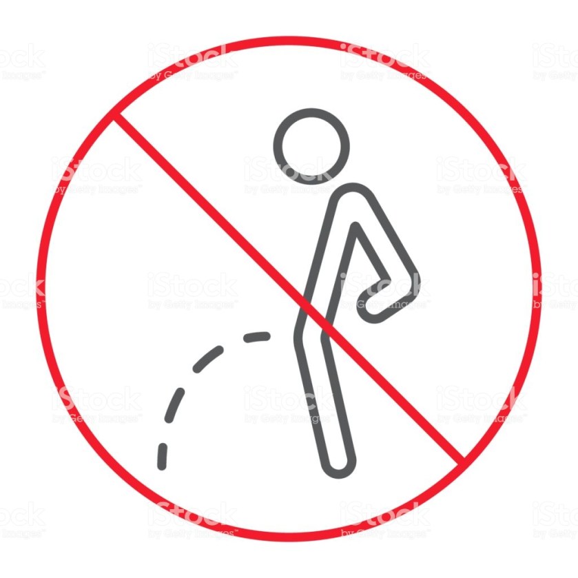 No Peeing